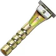 Razor Blade Scraper, 7.5 Inch Scraper Tool with 60×12×1.5mm Carbide Blade, Multi Purpose Heavy Duty Scraper for Window, Glass, Floor, Wall, Stove, Paint, Caulk, Labels, Adhesive, Glue，Varnish
