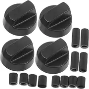 GAROZATION 4 Set Stove Knob Replacement Durable Control Knobs for Gas Stove Burners Cooktops Wide Compatibility