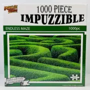 Impuzzible 1000 Piece Endless Maze Jigsaw Puzzle 730mm x 480mm Impulse Brands
