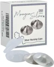 the Original Silver Nursing Cups - Nipple Shields for Nursing Newborn - Newborn