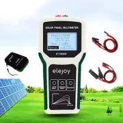 Solar Panel Multimeter MPPT Tester LCD Display VOC Testing Power Meter 5-1800W