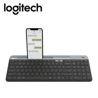 在飛比找PChome24h購物優惠-【Logitech 羅技】K580 超薄跨平台藍牙鍵盤 石墨