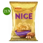 21 Pack X Kitco Nice Natural Potato Chips Chicken Flavor (14 Gram)