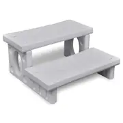 vidaXL White Spa Steps