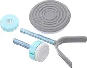 Luxshiny 1 Set Gate Spindle Rods Accessory for Pressure Mounted Safety Gates Sturdy Quick Installation for Doorways Stairs