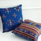 Set of 2 Blue Ethnic Tribal Tapestry Bohemian Boho Throw Pillow Cushion Insert