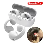 Upgrade Pro For Amby Sound Earcuffs 1:1 Earring Wireless Bluetooth Earphones TWS Ear Hook Headset Sport Earbuds-White