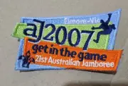 AJ2007 Jamboree Scout Badge Get In The Game