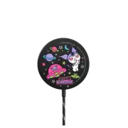 Magnetic Wireless Charger Kuromi Astro-Donut Sticker PowerThru Magnetic Wireless Charger