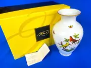 HEREND PORCELAIN HANDPAINTED ROTHSCHILD VASE WITH BOX 7002-0-00/RO NEW!!!