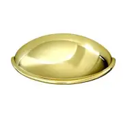 Amerock Allison BP53019-3 Polished Brass 2 1/2"cc Cabinet Cup Pull