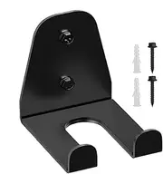 Barbell Wall Mount - Vertical Hanging Barbell Rack | Double Barbells Storage Wallmounted Storage Rack, Space Saving Storage Organizer, Home Gym Accessory Barbells Clips for Garage Fitness