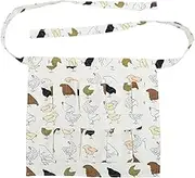 Egg Picking Skirt Smock Apron Kids Capes Tool Apron Bib for Collecting Eggs Cooking Bib Egg Apron for Fresh Eggs Dove Egg Apron Pocket Apron Goose Egg Apron Black Egg Tray Fabric