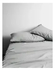 [Aura Home] Halo Organic Cotton Sheet Set in Pebble