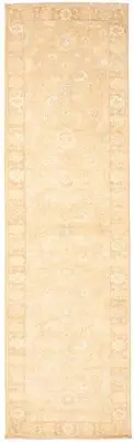 Vintage Hand-knotted Runner Rug 2'8" x 10'2" Traditional Wool Carpet