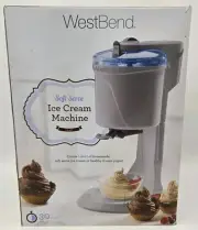 WestBend Soft Serve Ice Cream Frozen Yogurt Maker Machine Healthy 1 Quart NIB