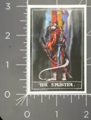 LORA ZOMBIE Unmentionables Splinter STICKER Art from silkscreen poster print