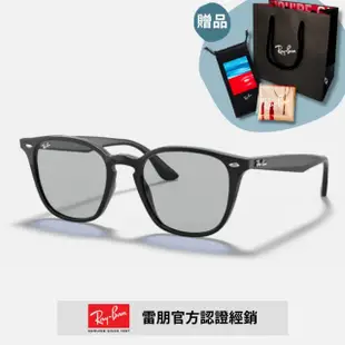 【RayBan 雷朋】經典方形膠框太陽眼鏡(RB4258F 52mm)