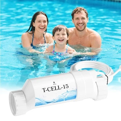 T-CELL-15，Salt Water Pool Chlorinator Replacement for Hayward TurboCell T15, ...
