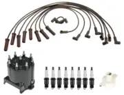 ACDelco Ignition Kit Distributor Rotor Cap Wire Spark Plugs for C3500 P30 C2500