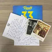 1 NOVELTY FALLOUT VAULT 33 ENVELOPE LUCY MONTY HANK PHOTO MARRIAGE APPLICATION