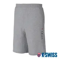 在飛比找PChome24h購物優惠-K-SWISS Sweat Shorts棉質短褲-男-灰