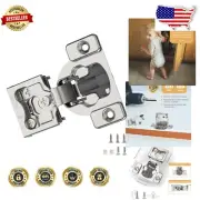 Premium 4D Adjustable Soft Close Hinges - 1/4" Face Frame Design 20 Pieces