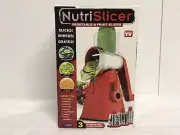 Emson NutriSlicer-Vegetable and Fruit Slicer-AS SEEN ON TV! New Open Box