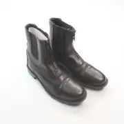 TuffRider Starter Zip Paddock Boots Women Size 9 Brown Equestrian Riding New