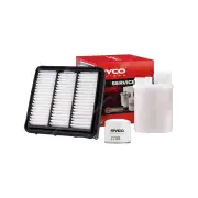 Ryco Oil Air Fuel Filter Service Kit for Kia Cerato TD 4cyl 2L Petrol