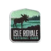 Isle Royale Iron on Travel Patch - Great Souvenir or Gift