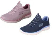 Ladies Skechers Memory Foam Vegan Trainers Artistry Chic: 150119