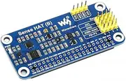 Sense HAT (B) Compatible with Raspberry Pi Onboard Multi Powerful Sensors Supports External Sensors