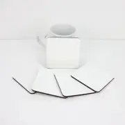 10Pcs Blank Coaster Board Sublimation MDF Printing For Heat Press Machine 9.5cm