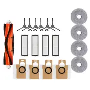 Replacement Parts for L30 Ultra Robotic Vacuum Main Side Brush HEPA Filter Mop Pad Dust Bag Accessories-B