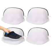 Pack of 4 Shoes Wash Bags Sneaker Mesh Washing Bag Shoe Cleaning Laundry Bag ...