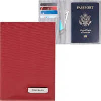 在飛比找PChome24h購物優惠-TRAVELON 兩折式護照夾(紅)