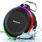 Bluetooth Shower Speaker with IPX7 Waterproof, Dynamic Lights, Crisp Clear So...