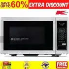 25L Digital Microwave Oven 900W 10 Power Levels Defrost & 6 Cooking Menus Timer