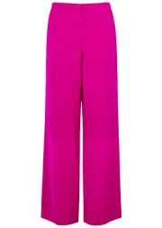 Stine Goya Timo Wide-leg Trousers - Fuchsia - M (UK12 / M) M (UK12 / M)