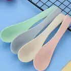 Eco Friendly Kids Kitchen Long Handle Tableware Wheat Straw Soup Spoon