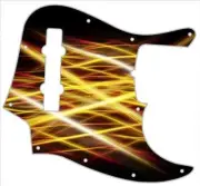 J BASS 5 STRING Graphic Pickguard to fit Fender Bass Guitar Abstract 8