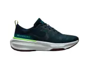 Nike Mens ZoomX Invincible Run Flyknit 3 Running Shoes - Green/Silver