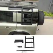 Driver side Car Roof Climbing Ladder Rack Fits Land Rover Defender 2020-2024