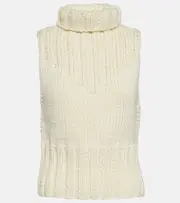 [Toteme] Toteme Turtleneck wool top AU 14 white