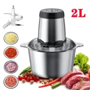Electric Meat Grinder Mincer Mixer Kitchen Blender Mini Food Chopper Processor