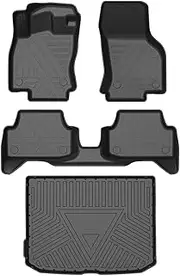 Hatchback Sedan Car Floor Mats All-Weather TPE Foot Mats Pad Tray Mat Interior Accessories Compatible with A3 8V 2013-2019(Hatchback-4 PCS)