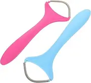WOONEKY 2Pcs Facial Hair Removal Spring Tool for Women Safe Durable Epilator Threading Device for Lips Chin Cheeks Hair Removing Supply for Smooth Skin