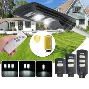 117/234/351 LED Solar Wall Street Light Motion Sensor Outdoor Lamp with Remote Controller