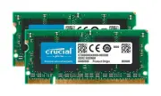 Crucial CT2K51264AC800 8GB (4GBx2) PC2-8400 DDR2-800Mhz SODIMM Laptop Memory RAM
